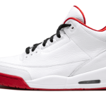 Air Jordan 3 - WHITE/VARSITY-RED/BLACK