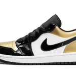 Air Jordan 1 Low Gold Toe BLACK