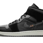Air Jordan 1 Mid SE CRAFT Inside Out Black
