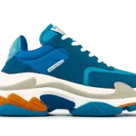 Balenciaga Wmns Triple S Trainer Blue White Orange