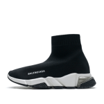 Balenciaga Speed Clear Sole Black White