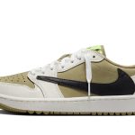 Air Jordan x Travis Scott 1 Low Golf Neutral Olive