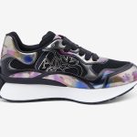 Alexander McQueen Sprint Runner in Black/Multicolor