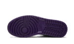Air Jordan 1 Low - Court Purple WHITE/BLACK-COURT PURPLE - Image 2