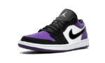 Air Jordan 1 Low - Court Purple WHITE/BLACK-COURT PURPLE - Image 5