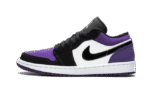 Air Jordan 1 Low - Court Purple WHITE/BLACK-COURT PURPLE