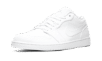 Air Jordan 1 Low White METALLIC SILVER - Image 4