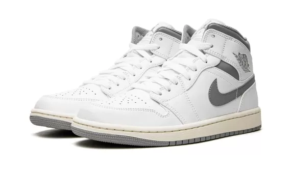 large_30325_4891.webp Air Jordan 1 Mid White Stealth Grey - Image 2