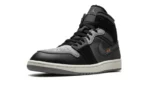 Air Jordan 1 Mid SE CRAFT Inside Out Black - Image 4