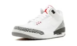 Air Jordan 3 Retro JTH NRG - White/white-Fire Red-Black - Image 4