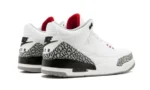 Air Jordan 3 Retro JTH NRG - White/white-Fire Red-Black - Image 3