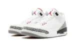 Air Jordan 3 Retro JTH NRG - White/white-Fire Red-Black - Image 2