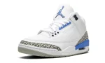 Air Jordan 3 Retro - UNC White/Valor Blue-Tech - Image 4