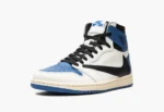 Travis Scott x Fragment x Air Jordan 1 High OG Military Blue - Image 4